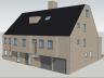 Gelijkvloersappartement in het centrum  Bestaande uit:   Inkom met berging , salon met open keuken, 